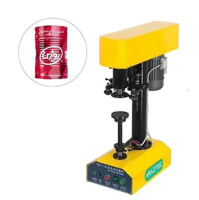 دستگاه درب بند کن سیلر (Can sealer) قوطی کنسرو مدل CM2